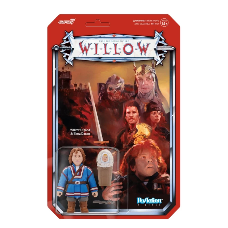 Super7 Willow Ufgood with Elora Danan Action Figure - Wave 1 Collectible