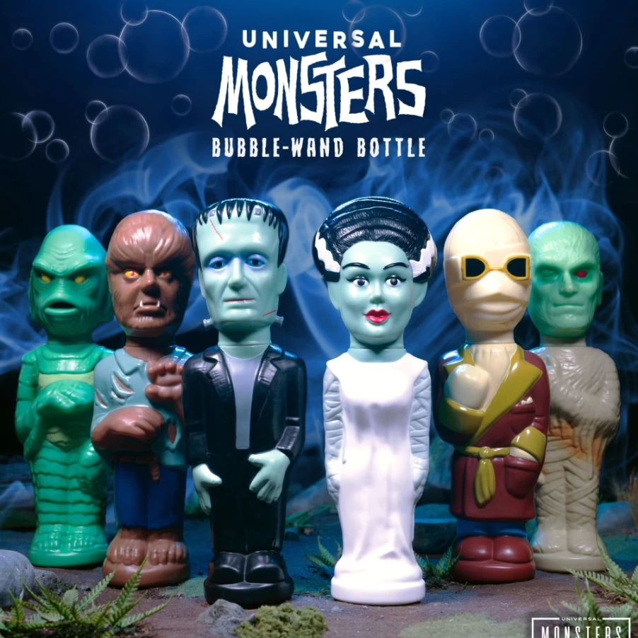 Super7 Universal Monsters Super Soapies - Full Color 6-Piece Collectible Set