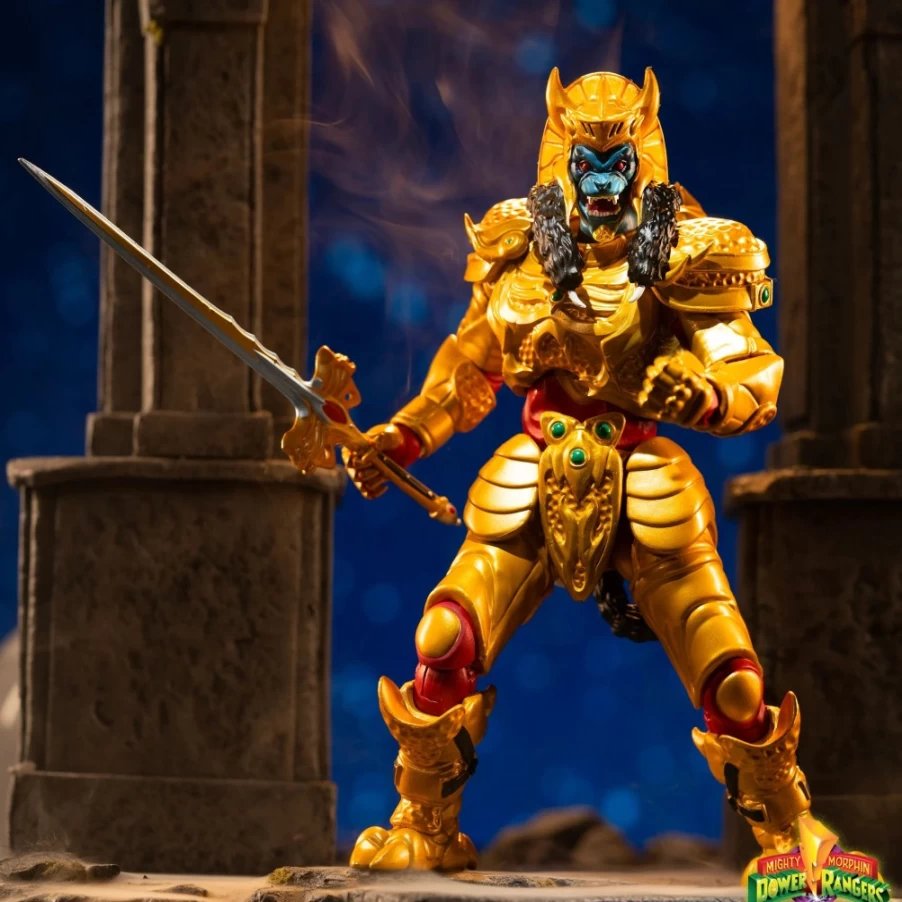 Super7 Mighty Morphin Power Rangers Ultimates Wave 1 Goldar Action Figure Collectible