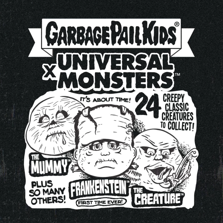 Super7 Universal Monsters X GPK Wax Pack #1 Collectible Trading Cards