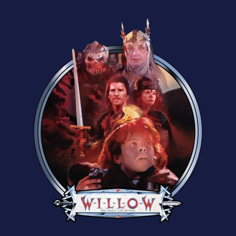 Super7 Retro Willow Graphic T-Shirt - Vintage Inspired Design Tee