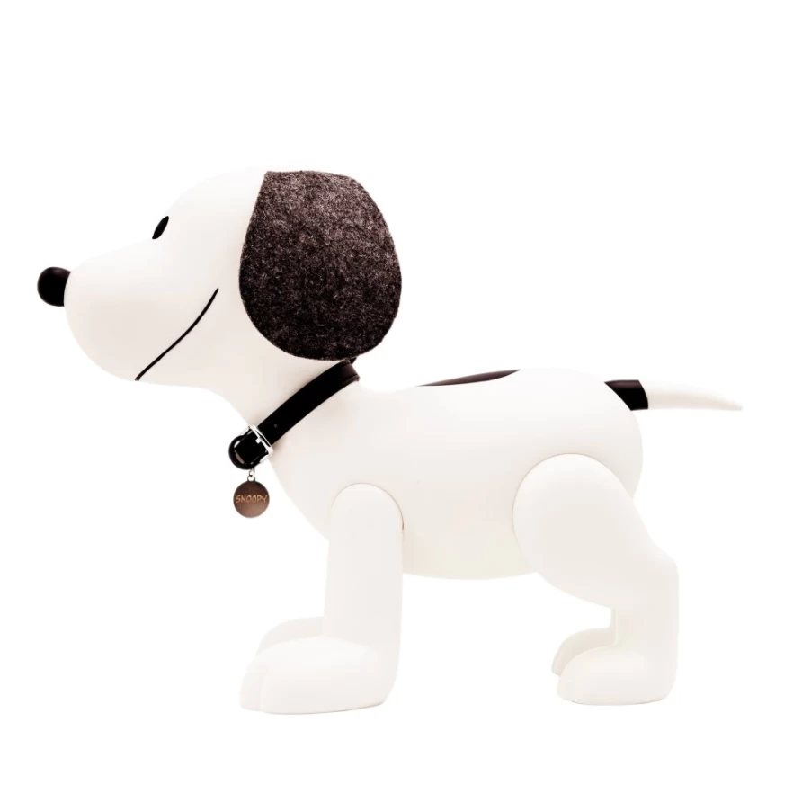 Super7 Snoopy Peanuts Supersize Collectible Figure - Charcoal Edition