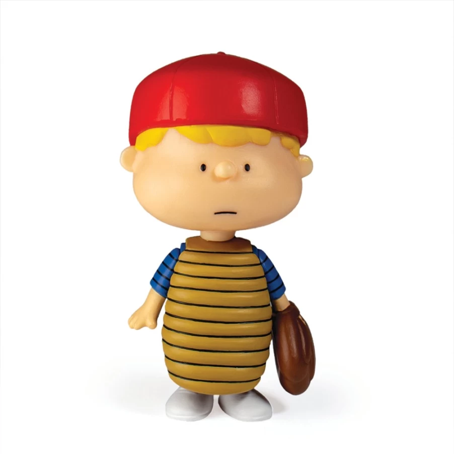 Super7 Peanuts Baseball Schroeder Collectible Action Figure - Charlie Brown Reaction Series