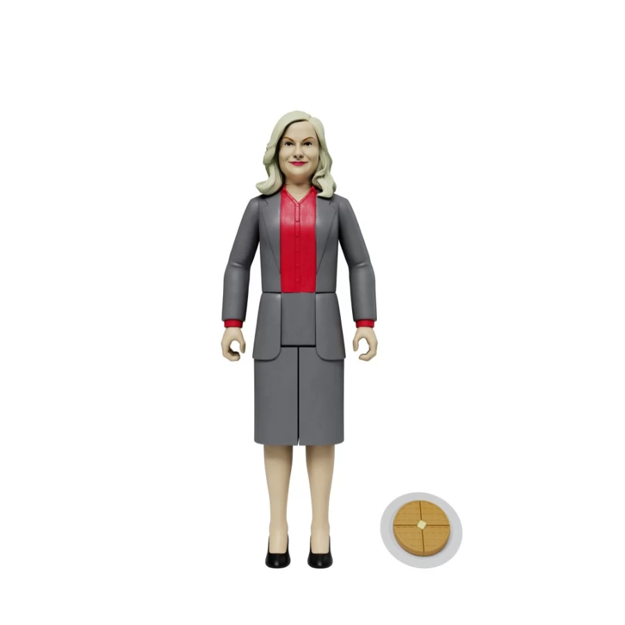 Super7 Parks And Recreation Reaction Wave 1 Leslie Knope Collectible Figure