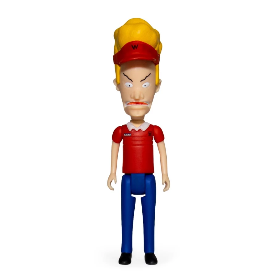 Super7 Beavis And Butt-Head Reaction Figure - Burger World Beavis Collectible Toy