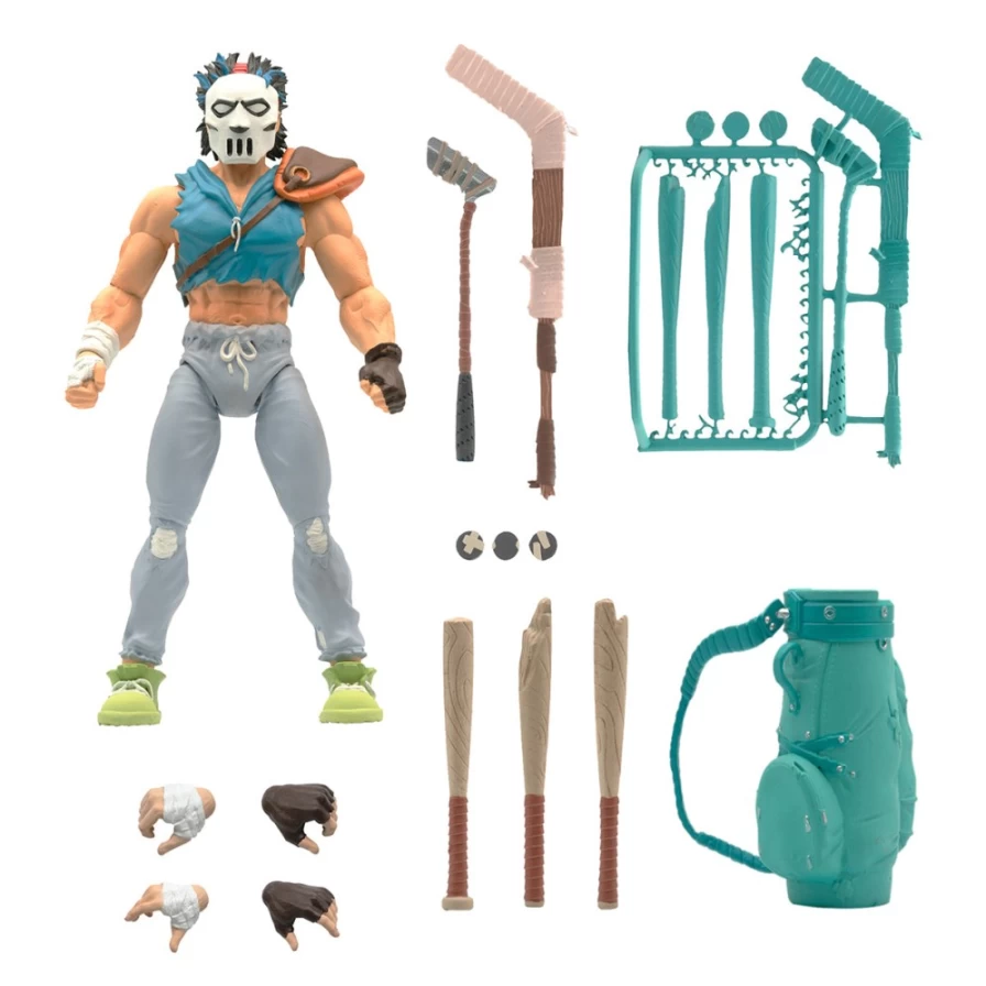 Super7 Teenage Mutant Ninja Turtles Ultimates Wave 4 Casey Jones Action Figure Collectible