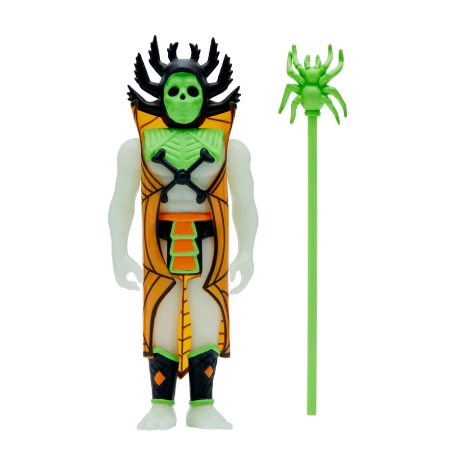 Super7 King Hell Reaction Figure Wave 3 - Hell-Oween Glow Edition Collectible Toy