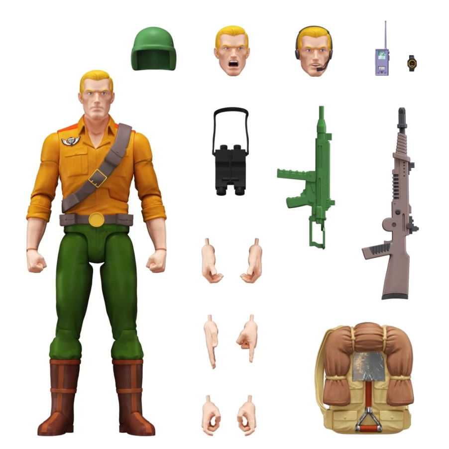 Super7 G.I. Joe Ultimates! Series 1 Duke Action Figure - Collectible 6-Inch Toy