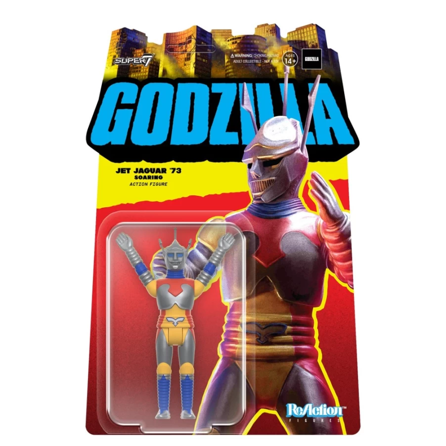 Super7 Toho Reaction Jet Jaguar '73 Soaring Action Figure Collectible