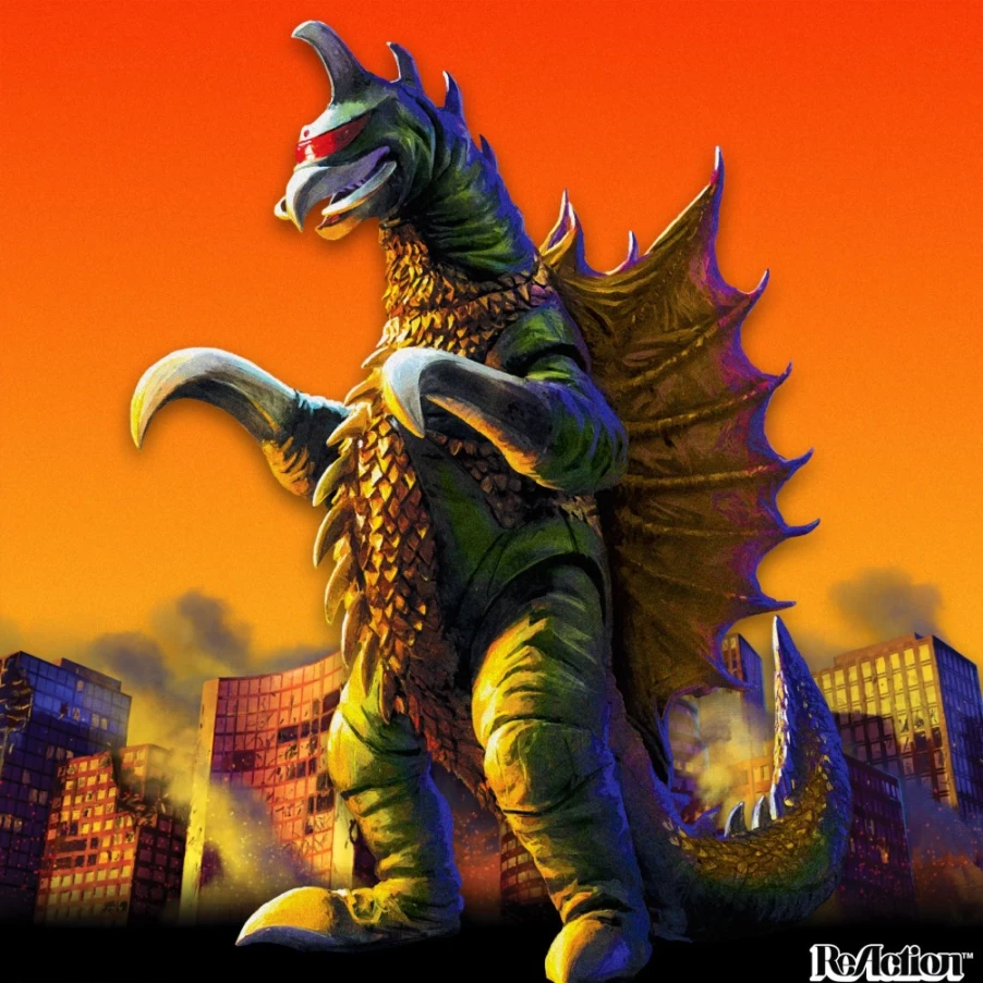 Super7 Gigan Action Figure - Toho Reaction Wave 2 Collectible
