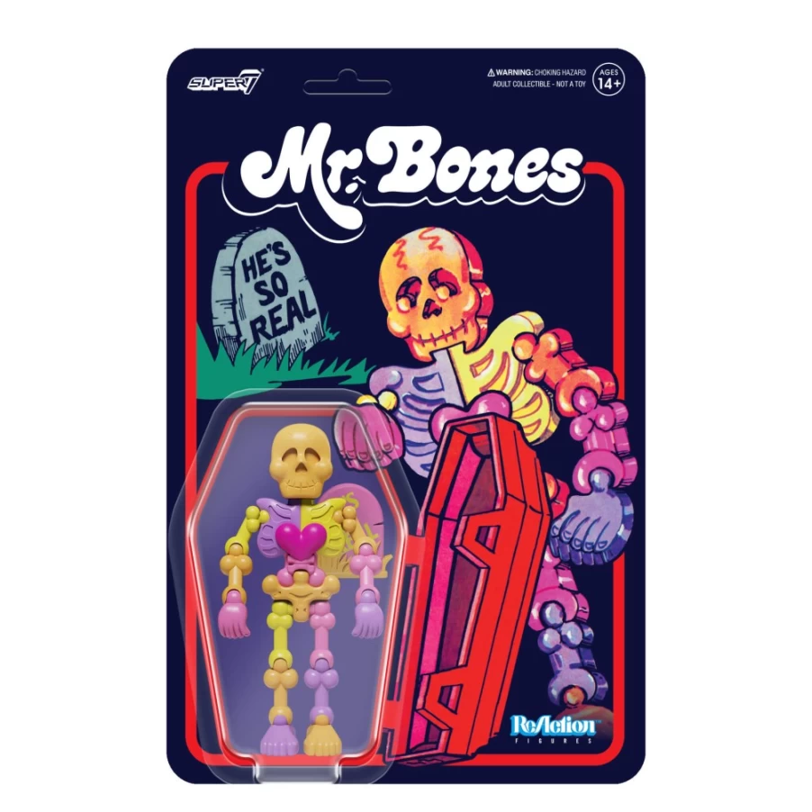 Super7 Mr. Bones Reaction Figure - Collectible Toy from Super7 ReAction Series