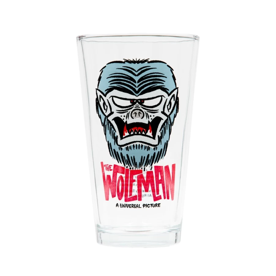 Super7 Universal Monsters The Wolfman Freakyfaces Drinkware - Collectible Horror Movie Cup