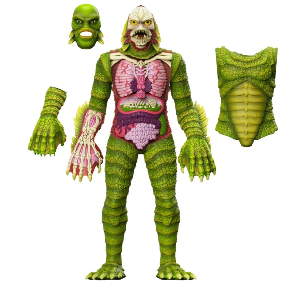 Super7 Universal Monsters Super Cyborg Creature From The Black Lagoon Full Color Action Figure
