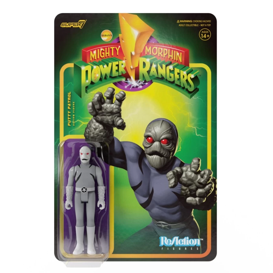 Super7 Mighty Morphin Power Rangers Putty Patroller Action Figure - Wave 1 Collectible