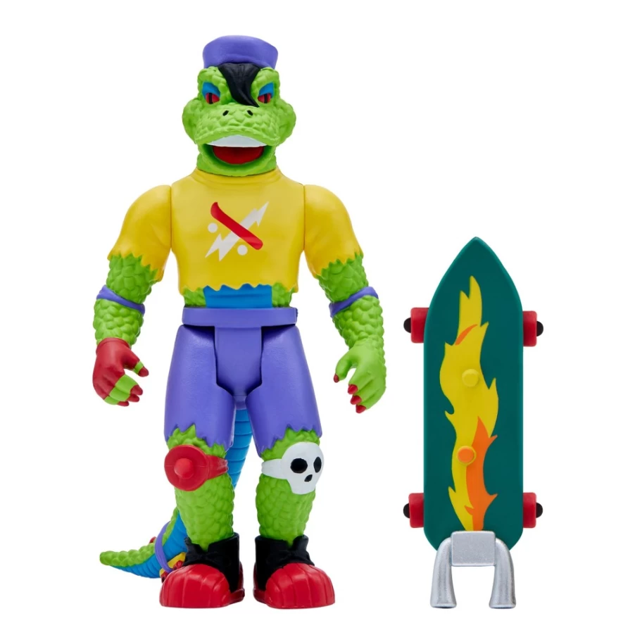 Super7 Teenage Mutant Ninja Turtles Mondo Gecko Reaction Figure - Wave 4 Collectible Action Figure