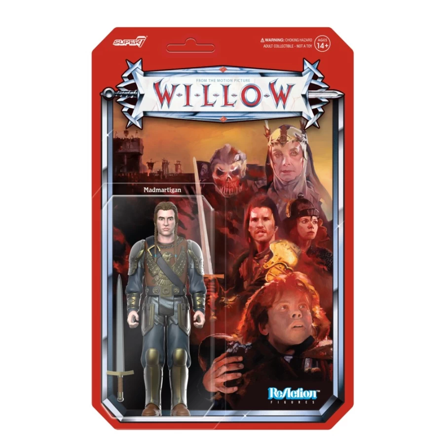 Super7 Willow Reaction Figures Wave 2 - Madmartigan Collectible Action Figure