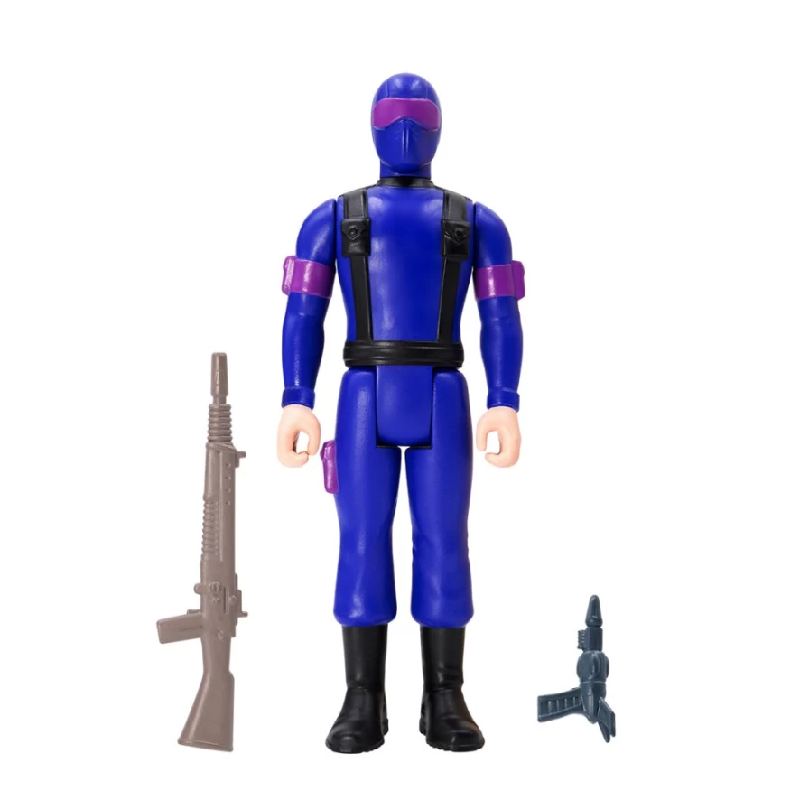 Super7 G.I. Joe Reaction Figures Wave 1 - Snake Eyes (Retro Action Hero) Collectible Toy