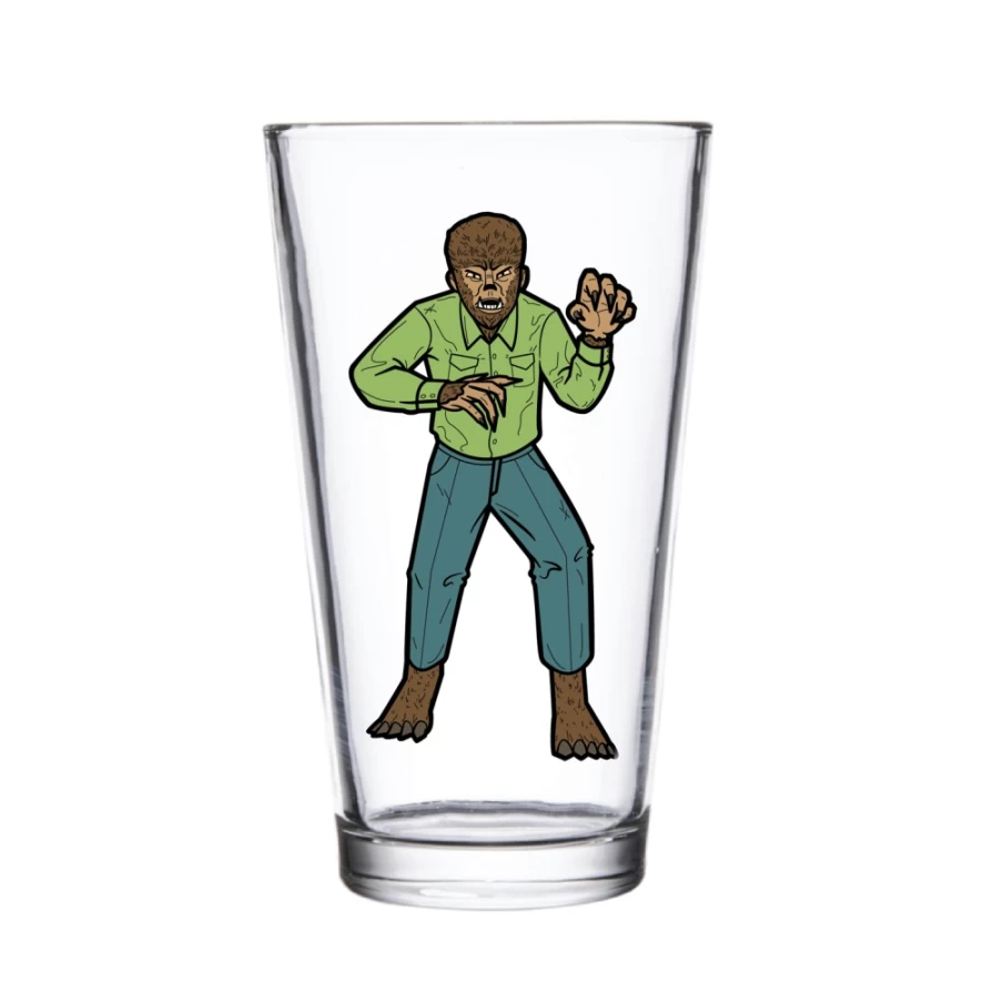 Super7 Universal Monsters Wolf Man Collectible Drinkware - Classic Horror Movie Themed Cup