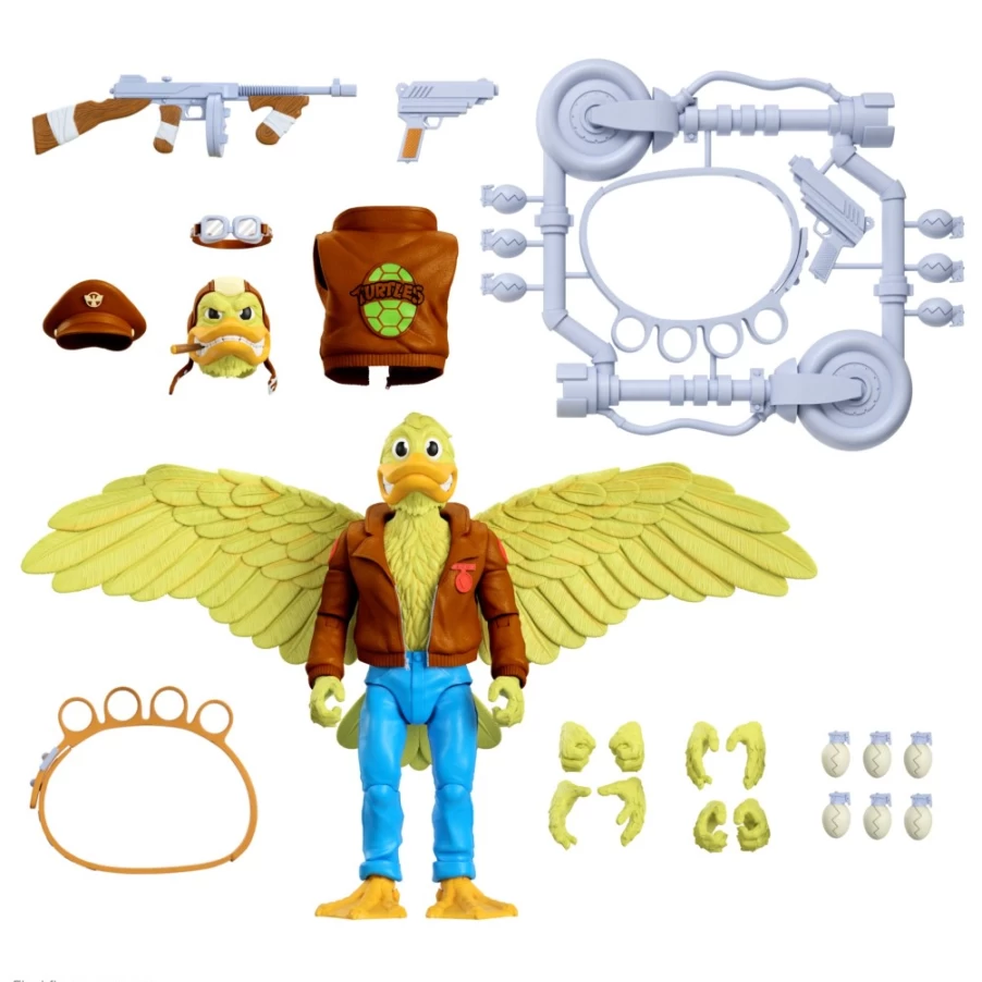 Super7 Teenage Mutant Ninja Turtles Ultimates Wave 6 Ace Duck Action Figure Collectible