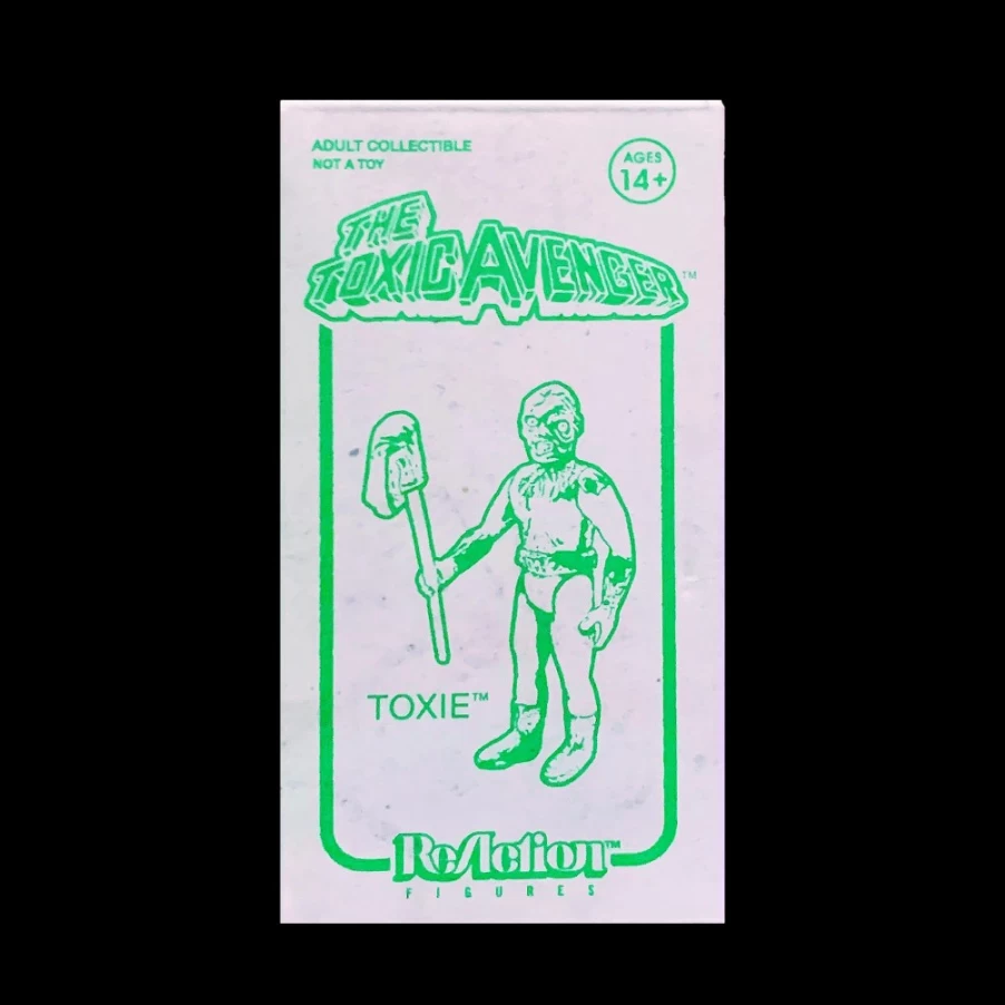 Super7 Toxic Avenger Reaction Figure - Translucent Green Slime Edition in Collectible Box