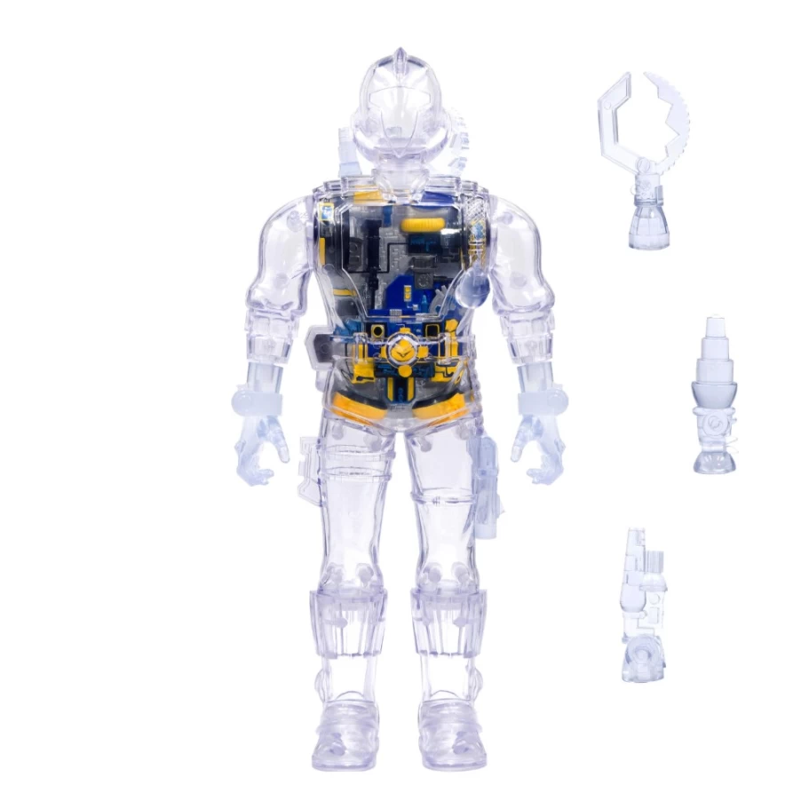Super7 G.I. Joe Cobra B.A.T. Super Cyborg Action Figure (Clear Variant)