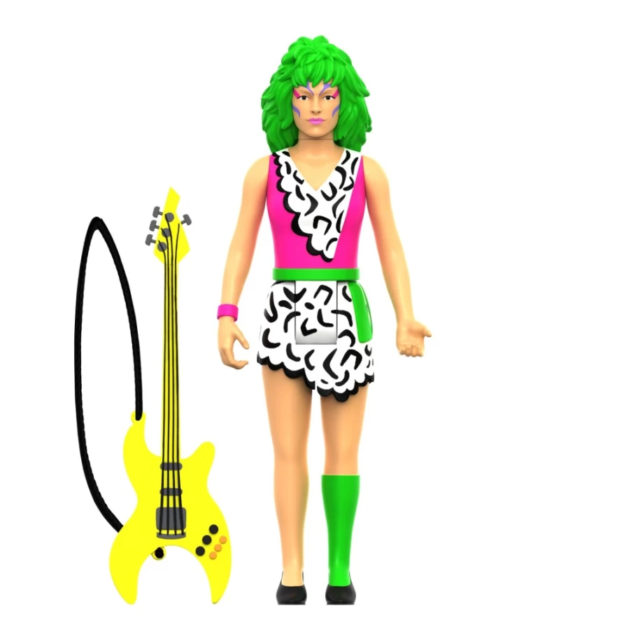 Super7 Retro Box Jem And The Holograms Reaction W2 - Pizzaz Neon Action Figure