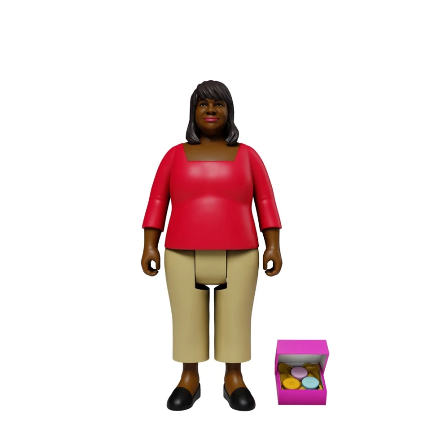 Super7 Parks And Recreation Donna Meagle Reaction Wave 1 Action Figure Collectible