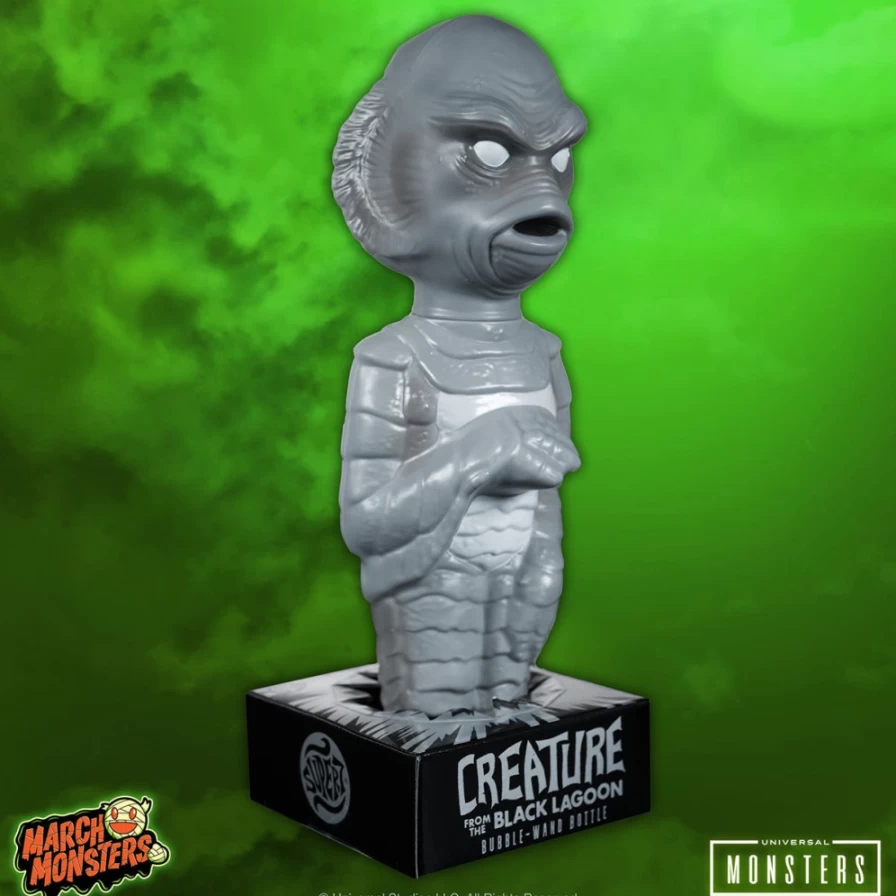 Super7 Universal Monsters Super Soapies Wave 4 - Creature From The Black Lagoon Silver Screen Edition Collectible Figure