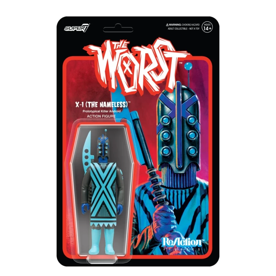 Super7 The Worst Reaction X-Series X-1 Infrared Action Figure – Limited Edition Collectible