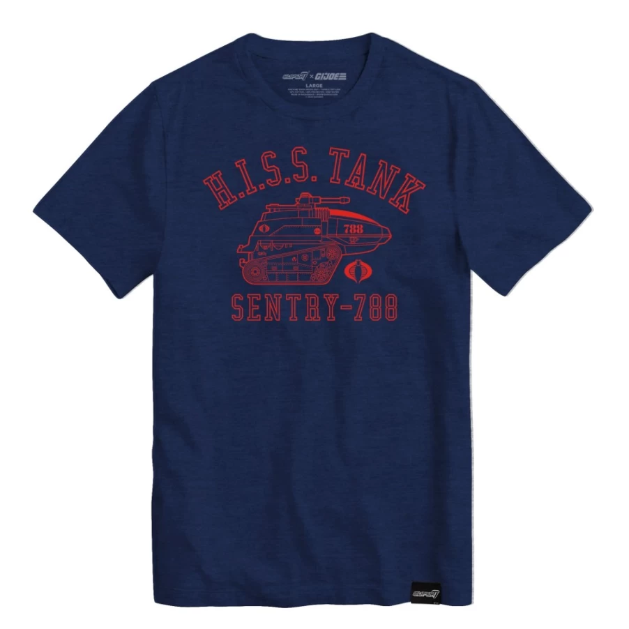 Super7 G.I. Joe H.I.S.S. Tank Graphic T-Shirt for Men - Official Collectible Tee