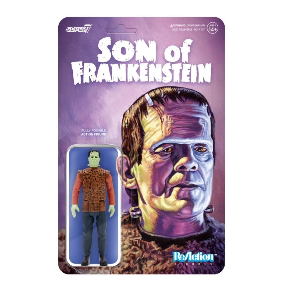 Super7 Universal Monsters Reaction Figure - The Monster from Son of Frankenstein Collectible Toy