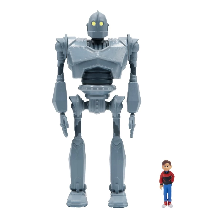 Super7 The Iron Giant Reaction Figure with Hogarth Hughes - Collectible Action Figure