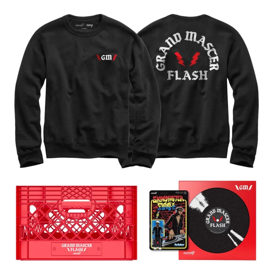 Super7 Grandmaster Flash Capsule Collection - Exclusive Vinyl & Merchandise