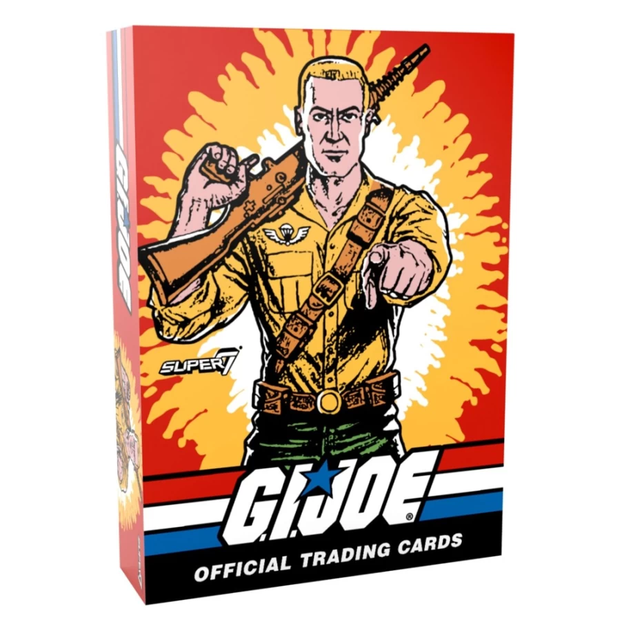 Super7 G.I. Joe Series 1 Trading Cards - 24 Wax Packs Flats Collectible Set