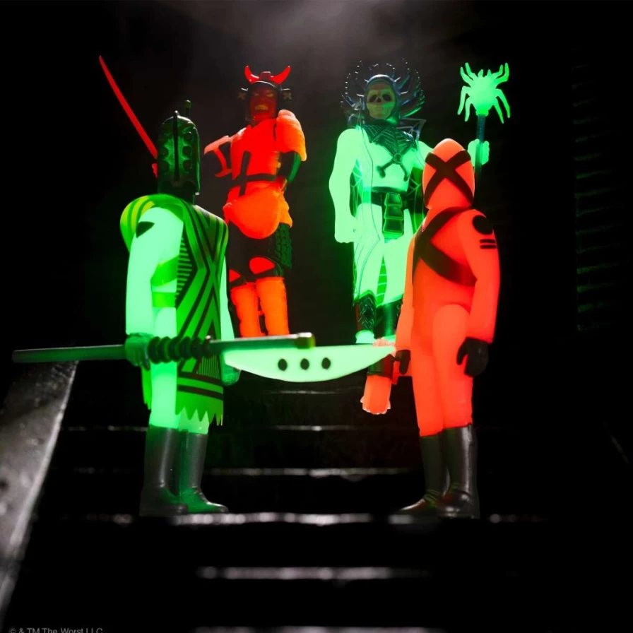 Super7 SDCC Exclusive Monster Glow 4-Pack Action Figure Set
