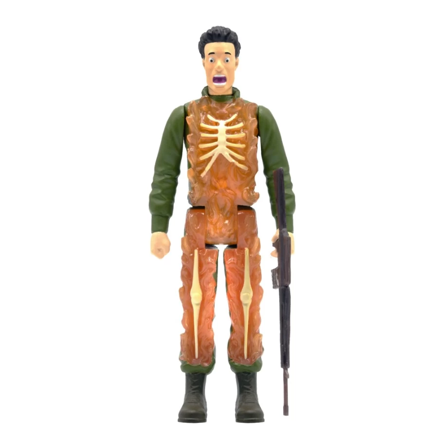 Super7 Mars Attacks Reaction Figure - Burning Flesh Alien Collectible