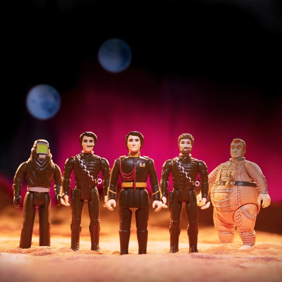 Super7 Dune Reaction Wave 1 Action Figure Set - 5-Piece Collectible Figures