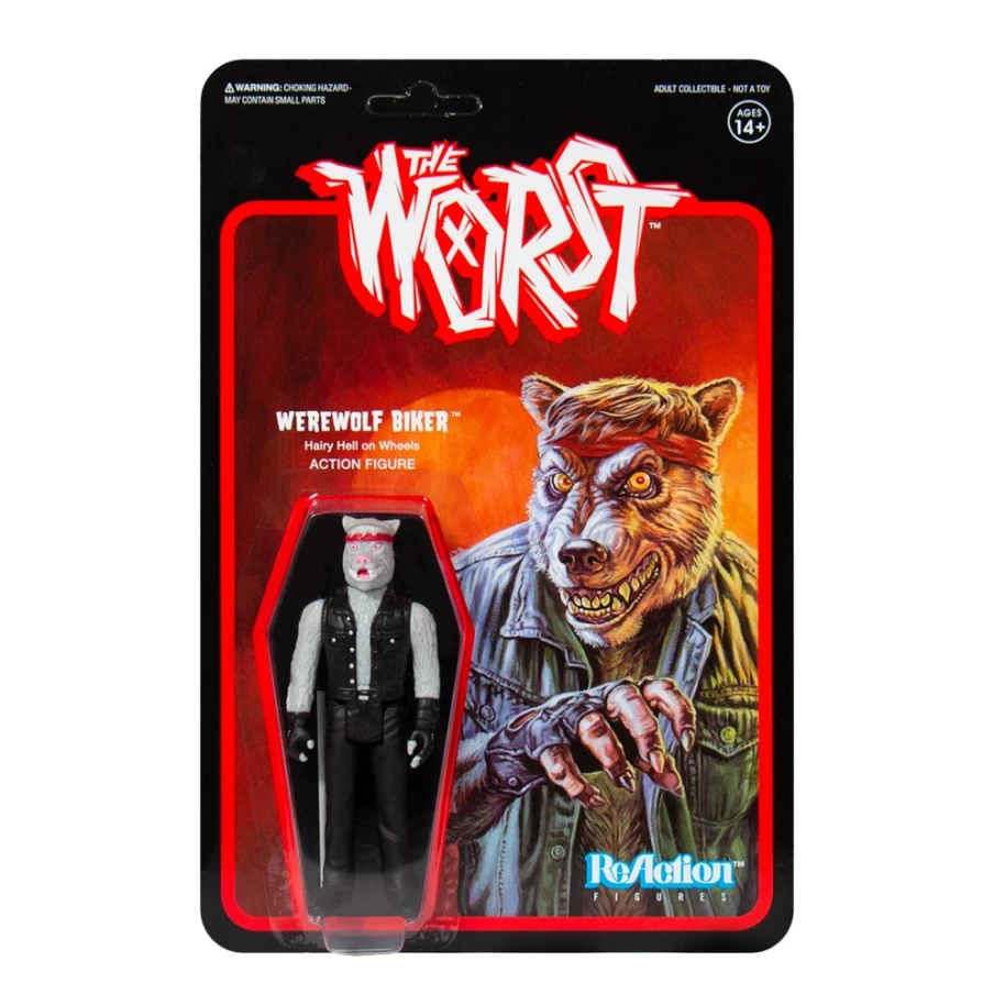 Super7 Werewolf Biker Action Figure - Limited Edition Color Variant 3