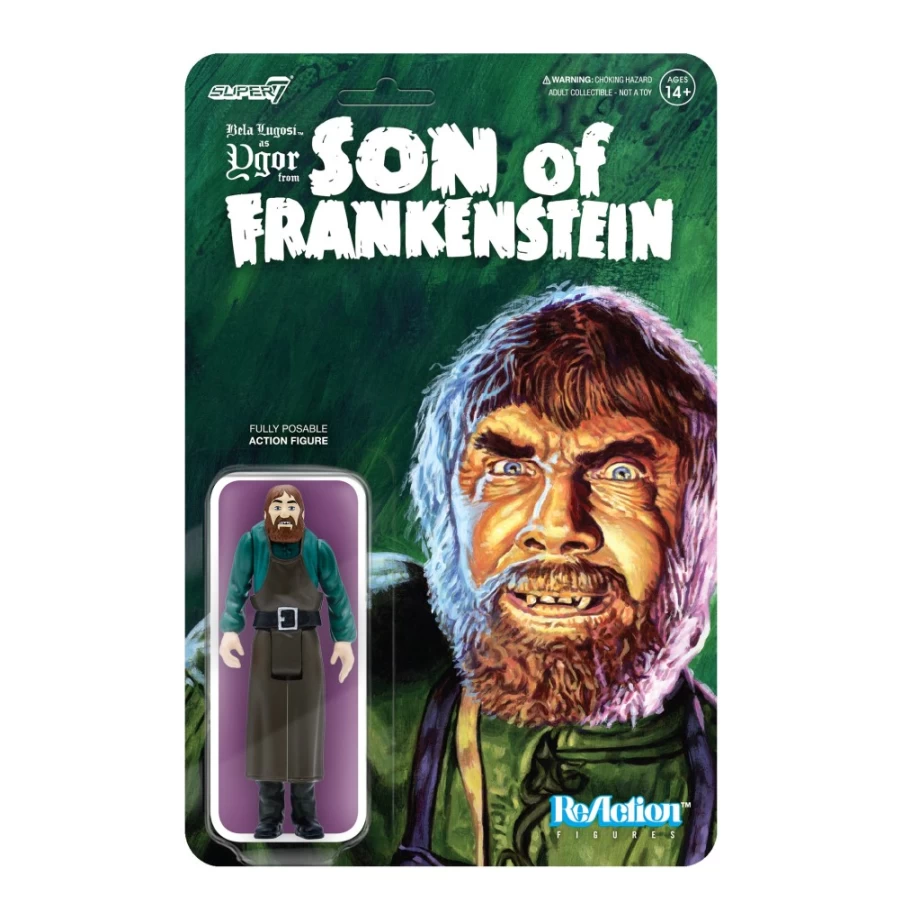 Super7 Universal Monsters Reaction Figure - Bela Lugosi as Ygor Collectible Toy