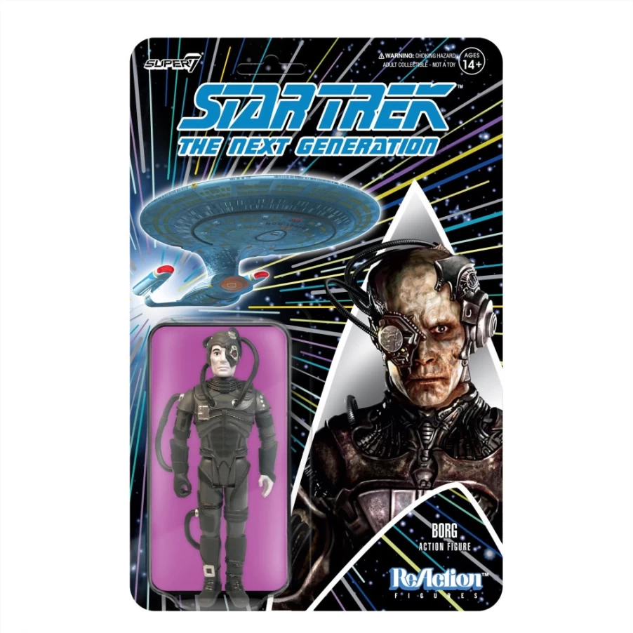 Super7 Star Trek: The Next Generation Borg Action Figure - Wave 1 Collectible