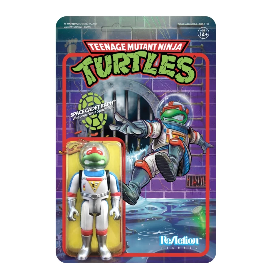 Super7 Teenage Mutant Ninja Turtles Space Cadet Raphael Action Figure - Wave 2 Collectible Toy