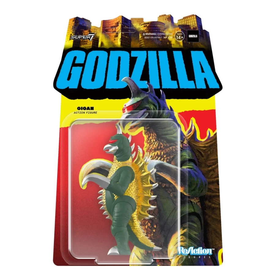 Super7 Gigan Action Figure - Toho Reaction Wave 2 Collectible