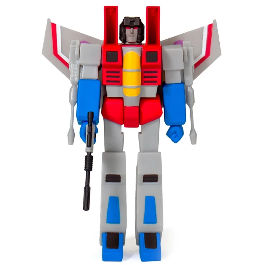 Super7 Transformers Reaction Figure - Starscream Collectible Toy