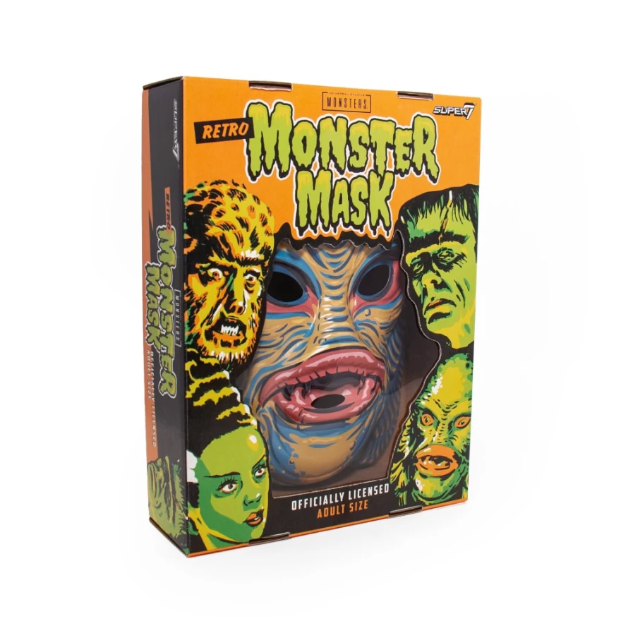 Super7 Universal Monsters Creature From The Black Lagoon Yellow Mask - Collectible Horror Monster Replica