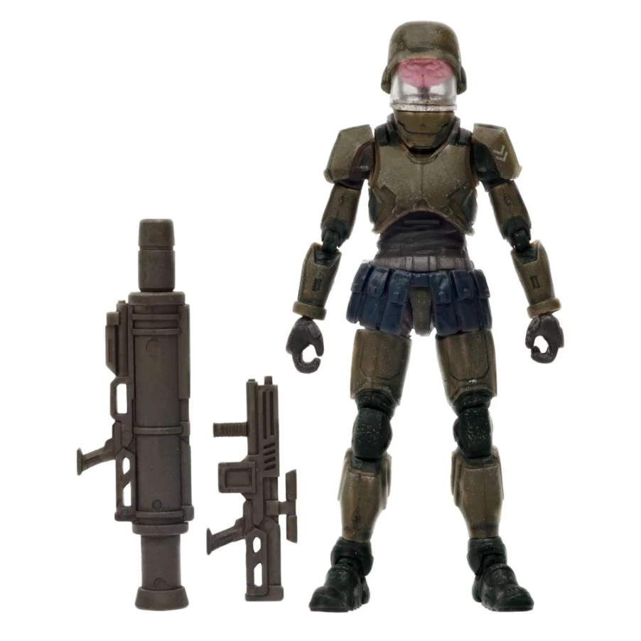 Super7 Acid Rain World W1 Cortex Commander Infantry Marine Action Figure
