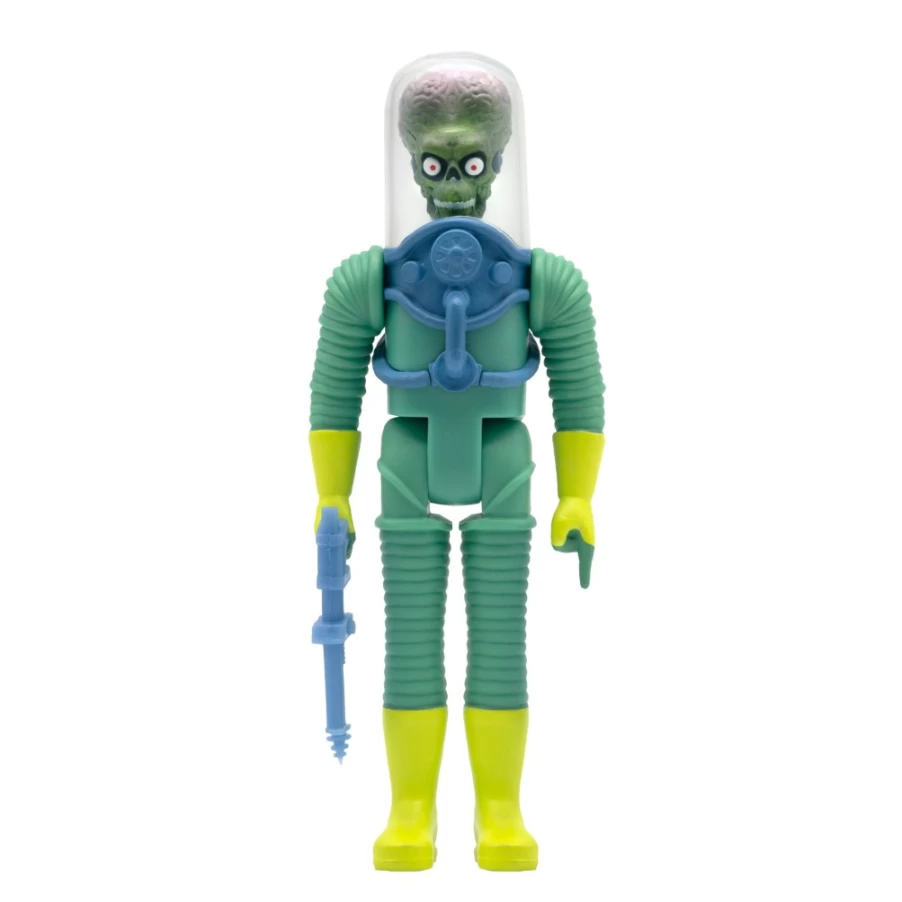 Super7 Mars Attacks Invasion Action Figure - Collectible Alien Reaction Toy