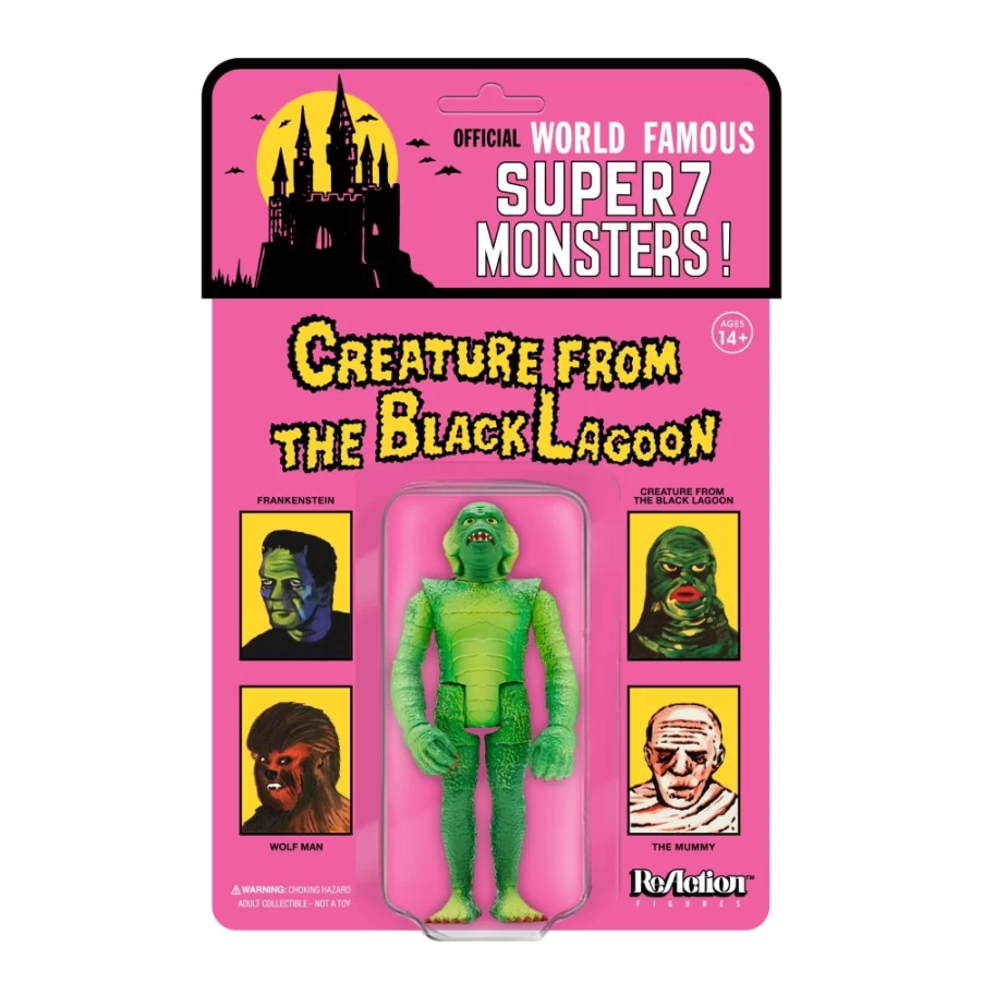 Super7 Universal Monsters Reaction Figures Collectible Action Figures