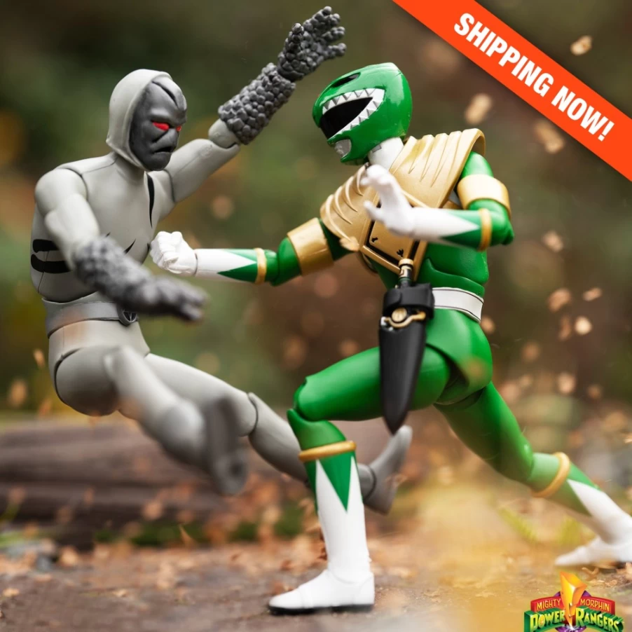 Super7 Mighty Morphin Power Rangers Ultimates Wave 1 Green Ranger Action Figure Collectible