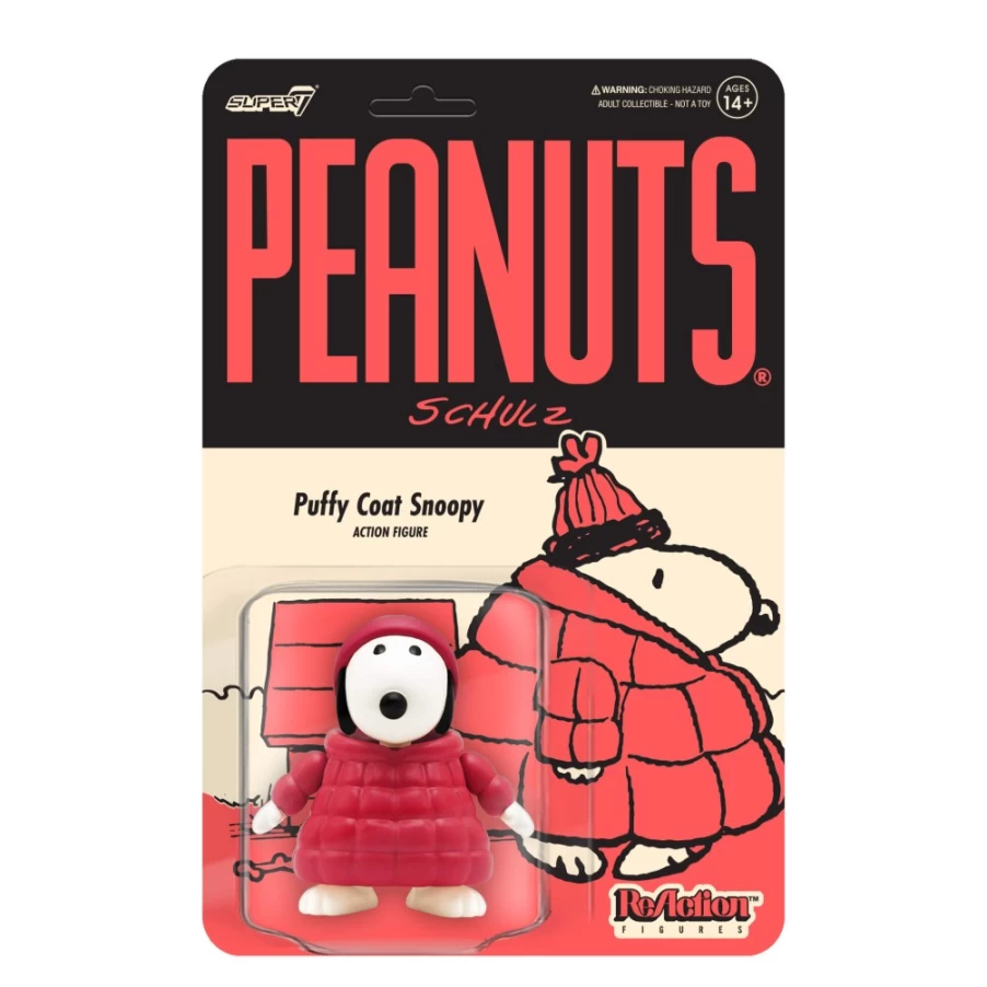 Super7 Peanuts Reaction Wave 5 Action Figure Set - 6 Collectible Figures