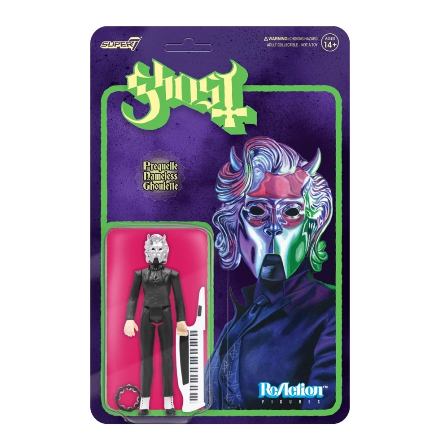 Super7 Ghost Prequelle Nameless Ghoulette Reaction Figure Collectible Toy